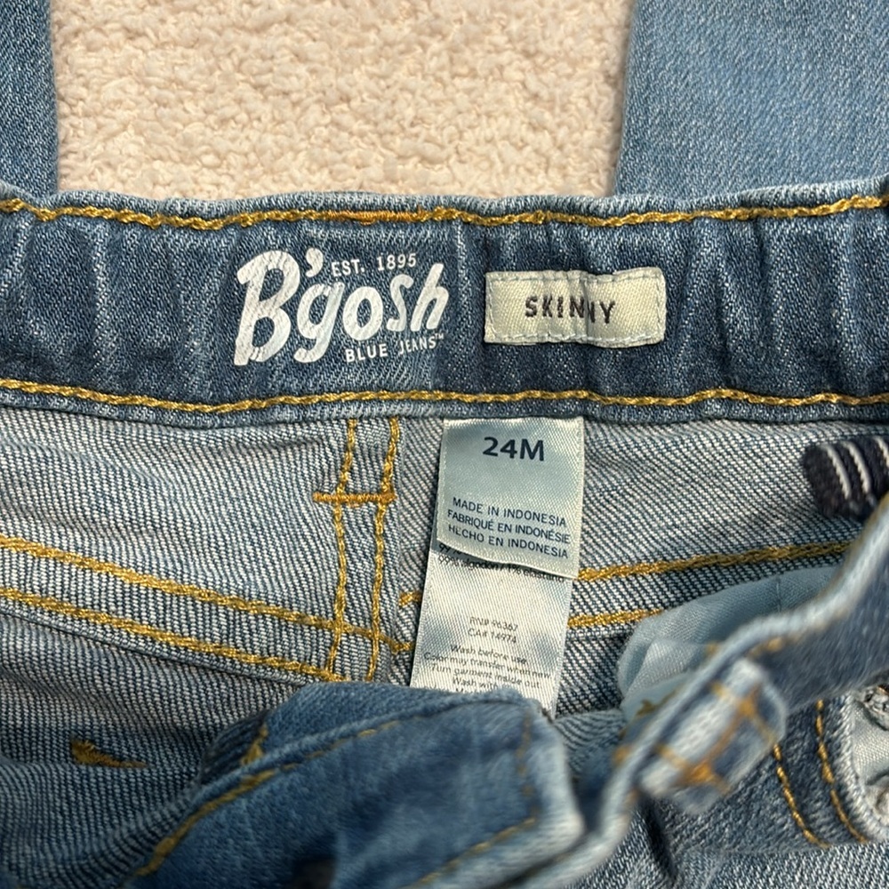 Osh Kosh B’Gosh Boys Toddler Skinny Jeans Pants 24Mos - Picture 6 of 6